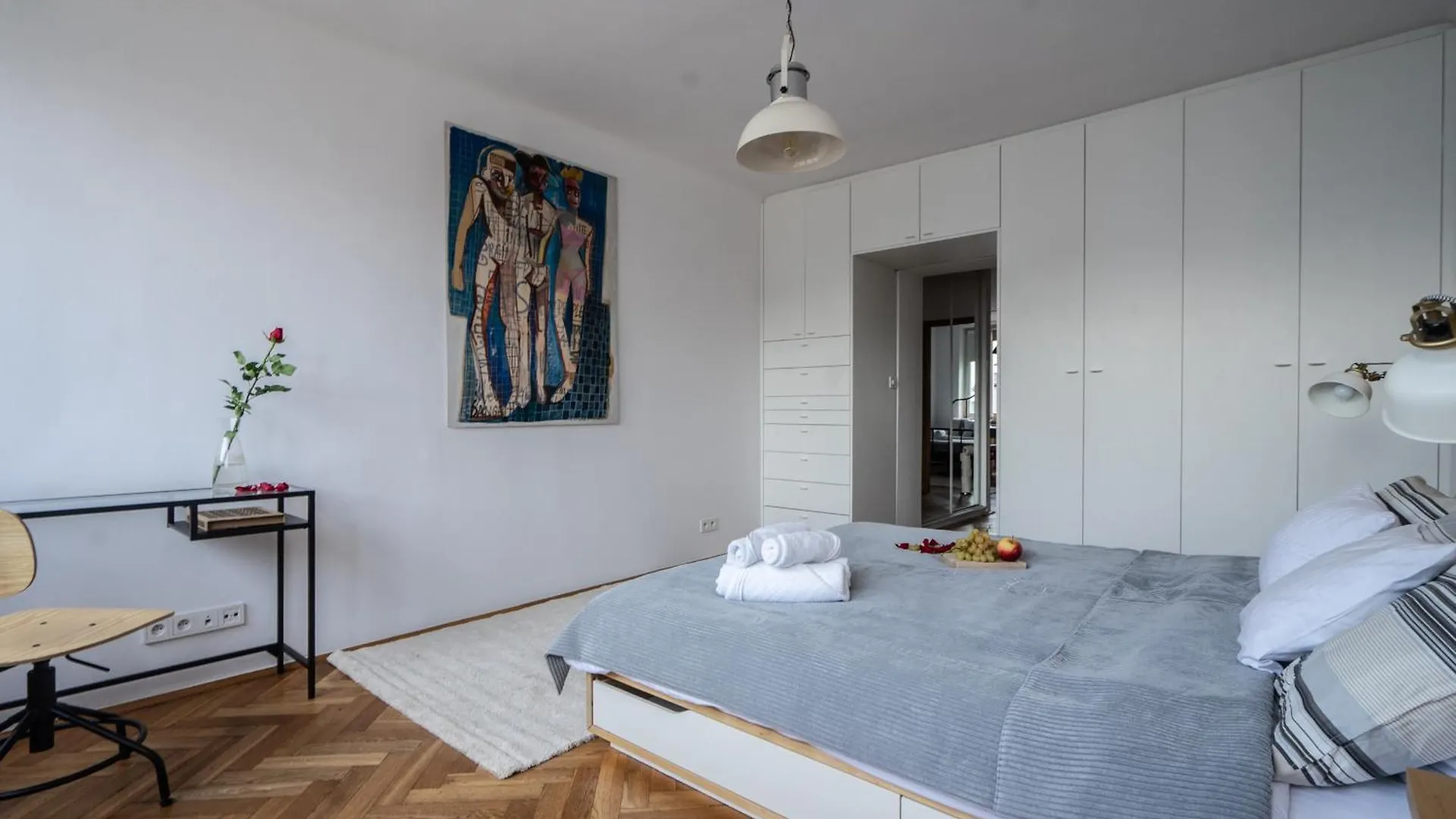 شقة Oomph Urbanvibe Centrum Stylish 2Br Hideaway وارسو بولندا